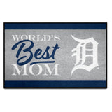 Detroit Tigers World's Best Mom Starter Mat Accent Rug - 19in. x 30in.