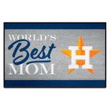 Houston Astros World's Best Mom Starter Mat Accent Rug - 19in. x 30in.