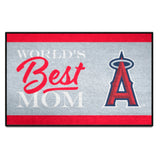 Los Angeles Angels World's Best Mom Starter Mat Accent Rug - 19in. x 30in.