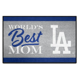 Los Angeles Dodgers World's Best Mom Starter Mat Accent Rug - 19in. x 30in.
