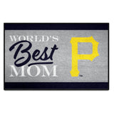 Pittsburgh Pirates World's Best Mom Starter Mat Accent Rug - 19in. x 30in.