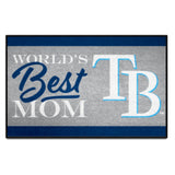 Tampa Bay Rays World's Best Mom Starter Mat Accent Rug - 19in. x 30in.