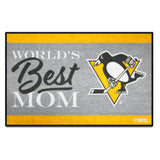 Pittsburgh Penguins World's Best Mom Starter Mat Accent Rug - 19in. x 30in.