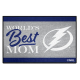 Tampa Bay Lightning World's Best Mom Starter Mat Accent Rug - 19in. x 30in.
