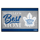 Toronto Maple Leafs World's Best Mom Starter Mat Accent Rug - 19in. x 30in.