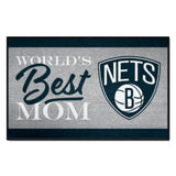 Brooklyn Nets World's Best Mom Starter Mat Accent Rug - 19in. x 30in.