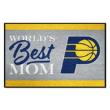 Indiana Pacers World's Best Mom Starter Mat Accent Rug - 19in. x 30in.