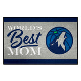 Minnesota Timberwolves World's Best Mom Starter Mat Accent Rug - 19in. x 30in.