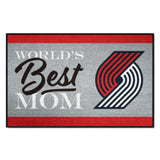 Portland Trail Blazers World's Best Mom Starter Mat Accent Rug - 19in. x 30in.