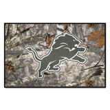 Detroit Lions Camo Starter Mat Accent Rug - 19in. x 30in.