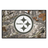 Pittsburgh Steelers Camo Starter Mat Accent Rug - 19in. x 30in.