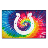 Indianapolis Colts Tie Dye Starter Mat Accent Rug - 19in. x 30in.