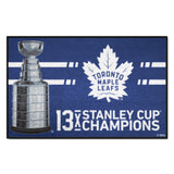 Toronto Maple Leafs Dynasty Starter Mat Accent Rug - 19in. x 30in.