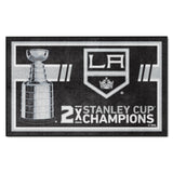Los Angeles Kings Dynasty 4ft. x 6ft. Plush Area Rug