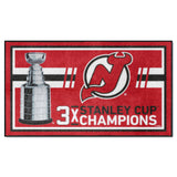 New Jersey Devils Dynasty 3ft. x 5ft. Plush Area Rug