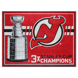 New Jersey Devils Dynasty 8ft. x 10ft. Plush Area Rug