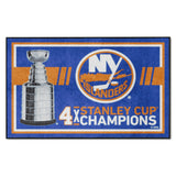 New York Islanders Dynasty 4ft. x 6ft. Plush Area Rug