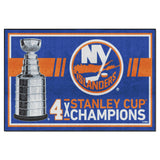 New York Islanders Dynasty 5ft. x 8ft. Plush Area Rug