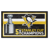 Pittsburgh Penguins Dynasty 3ft. x 5ft. Plush Area Rug