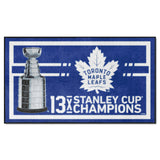 Toronto Maple Leafs Dynasty 3ft. x 5ft. Plush Area Rug