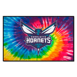 Charlotte Hornets Tie Dye Starter Mat Accent Rug - 19in. x 30in.