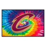 Cleveland Cavaliers Tie Dye Starter Mat Accent Rug - 19in. x 30in.