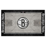 Brooklyn Nets 6 ft. x 10 ft. Plush Area Rug