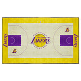 Los Angeles Lakers 6 ft. x 10 ft. Plush Area Rug
