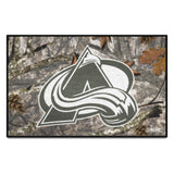 Colorado Avalanche Camo Starter Mat Accent Rug - 19in. x 30in.