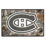Montreal Canadiens Camo Starter Mat Accent Rug - 19in. x 30in.