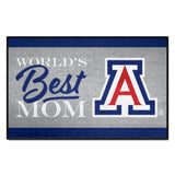 Arizona Wildcats World's Best Mom Starter Mat Accent Rug - 19in. x 30in.