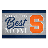 Syracuse Orange World's Best Mom Starter Mat Accent Rug - 19in. x 30in.