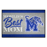 Memphis Tigers World's Best Mom Starter Mat Accent Rug - 19in. x 30in.