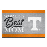 Tennessee Volunteers World's Best Mom Starter Mat Accent Rug - 19in. x 30in.