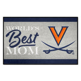 Virginia Cavaliers World's Best Mom Starter Mat Accent Rug - 19in. x 30in.