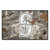 Seattle Mariners Camo Starter Mat Accent Rug - 19in. x 30in.