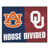 House Divided - Auburn / Oklahoma Rug 34 in. x 42.5 in.