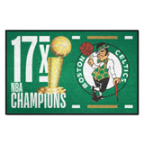 Boston Celtics Dynasty Starter Mat Accent Rug - 19in. x 30in.