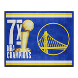 Golden State Warriors Dynasty 8ft. x 10ft. Plush Area Rug