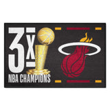 Miami Heat Dynasty Starter Mat Accent Rug - 19in. x 30in.