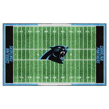 Carolina Panthers 6 ft. x 10 ft. Plush Area Rug