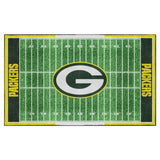 Green Bay Packers 6 ft. x 10 ft. Plush Area Rug