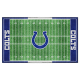Indianapolis Colts 6 ft. x 10 ft. Plush Area Rug