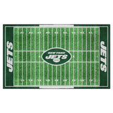 New York Jets 6 ft. x 10 ft. Plush Area Rug