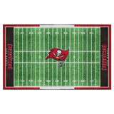 Tampa Bay Buccaneers 6 ft. x 10 ft. Plush Area Rug
