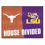 House Divided - Texas / LSU Rug 34 in. x 42.5 in.