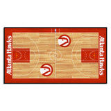 NBA Retro Atlanta Hawks Court Runner Rug - 24in. x 44in.