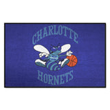 NBA Retro Charlotte Hornets Starter Mat Accent Rug - 19in. x 30in.