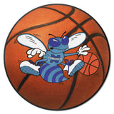 NBA Retro Charlotte Hornets Basketball Rug - 27in. Diameter