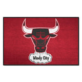 NBA Retro Chicago Bulls Starter Mat Accent Rug - 19in. x 30in.